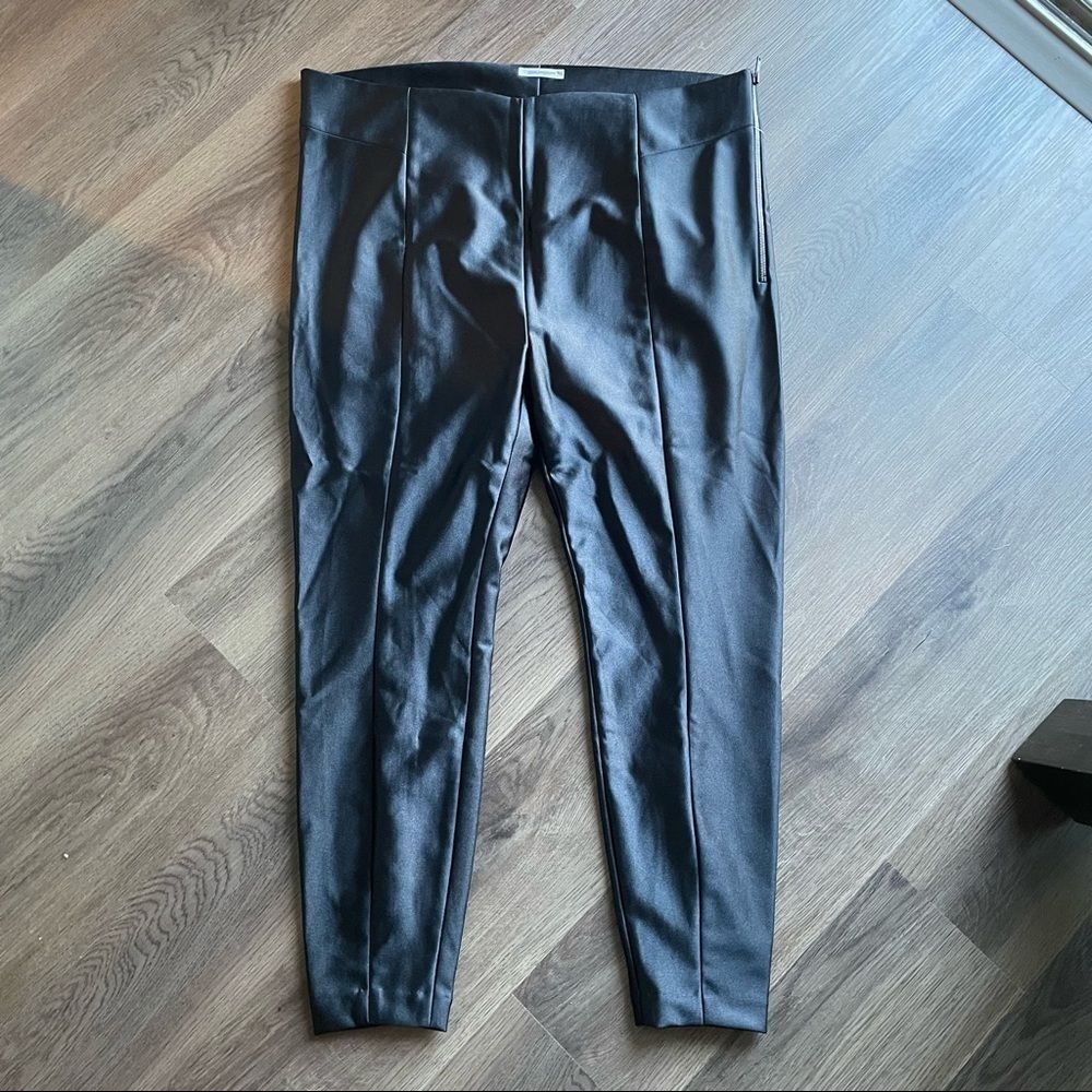 NWT GOOD AMERICAN- Black Disco Pants Size 4XL